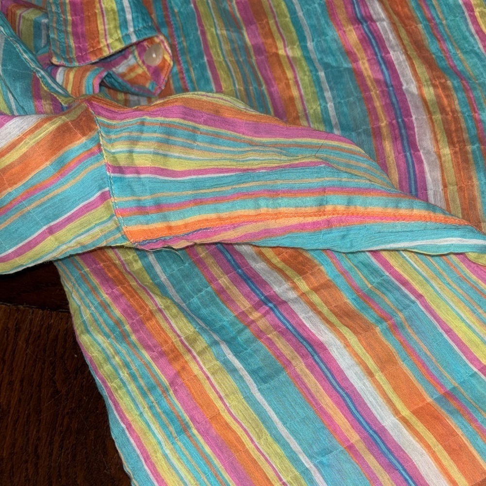 Northern Isles Striped Button-Up Shirt - Picture 9 of 11